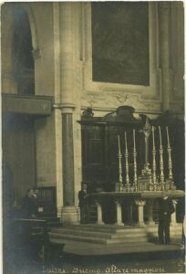 Lucera - Basilica Cattedrale primi 900 - Altare maggiore - Foto fornita da Gianni Mentana