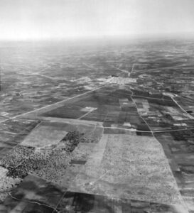 Lucera - Foto aerea scattata dagli Alleati anni 40