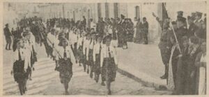 Lucera - Rapporto alle Camicie Nere ed al popolo di Lucera 1938 - Via Federico II - Foto di Tom Palermo