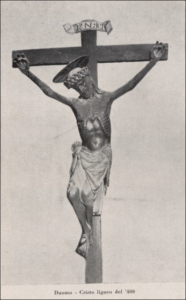 Lucera - Basilica Cattedrale 1937 - Crocifisso ligneo del 400