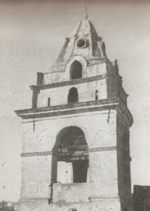 Lucera - Chiesa di Santa Caterina anni 60 - Il campanile