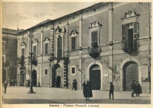 Lucera - Palazzo vescovile anni 30