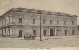 Lucera - Palazzo Curato anni 30 - Piazza San Giacomo