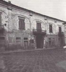 Lucera- Palazzo de Nicastri anni 80