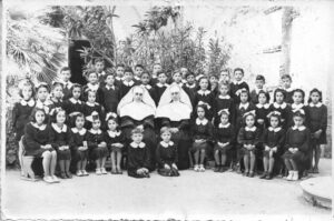 Lucera - Scuole elementari ed Asilo San Leonardo anni 50 - Foto di Francesco Papa