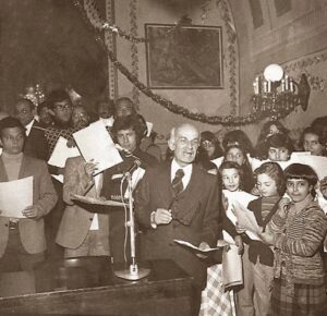 Lucera - Lucera - Corale "S. Cecilia" - Circolo Unione - Festa degli auguri 1980