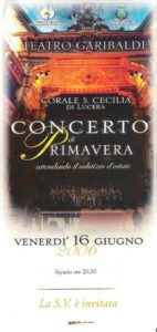 Lucera - Corale "S. Cecilia" don Eduardo Di Giovine 2006