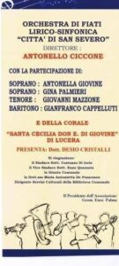 Lucera - Corale "S. Cecilia" don Eduardo Di Giovine - Teatro Verdi di San Severo 2012