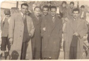 Lucera - Campo sportivo di Lucera 1950 - Raffaele Iannone, Raffaele Iliceto e Fulvio Bonante - Foto DI Gina Valentino