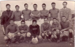 Lucera - Campionato lega Giovanile 1957 - Classificata 2° posto - Il Portiere Alvisi Ciro Luigi - Foto di Antonella Alvisi