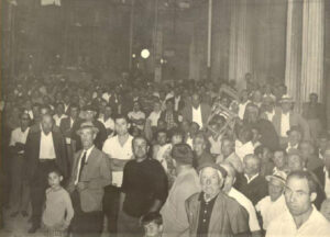 Lucera - Manifestazione politica anni 60