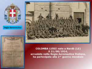 Lucera - Colomba Luigi - Regia Areonautica militare - Seconda guerra mondiale