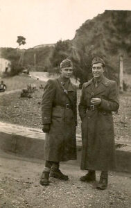 Lucera - Di Pierro Italo, Sottotenente - Un mese e mezzo prima della morte a Marina di Belveder, 1-12-1942 - Foto di Walter Di Pierro