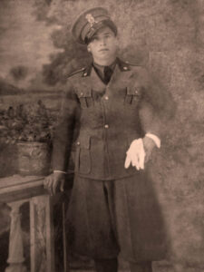 Lucera - Petrillo Vincenzo nel 1941 - Foto di Chiara Frascone