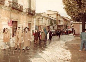 Lucera - Rientro di un Caduto della - Seconda guerra mondiale - Con Savino Romice e Raffaele Iliceto nel 1983