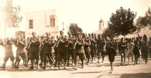 Lucera - Sassi Ascanio con la Fanfara del 10 Rgt. Ftr. (I Fucilieri della Regina) a Coo Egeo nel 1941