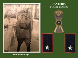 Lucera - Scepi Umberto - Fanteria Fuori Corpo
