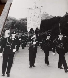 Lucera - Manifestazione anni 70 - Vigili Barile Fasano, Lepore