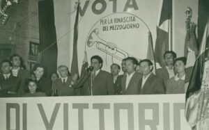 Lucera - Peppino Papa con Giuseppe Di Vittorio