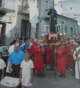 Lucera - processione del Padre Maestro 1972 - Foto di Rosa Frascone