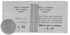 Lucera - Opera San Giuseppe - 10 lire un mattone - Foto di Alessandro Cenicola