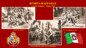 Lucera - D'Orta Raffaele - Guerra in Etiopia