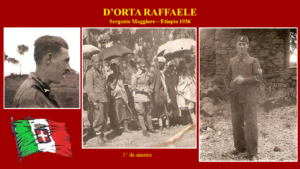 Lucera - D'Orta Raffaele - Guerra in Etiopia