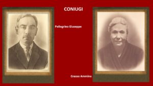 Lucera - Coniugi Pellegrino Giuseppe e Grasso Ammina